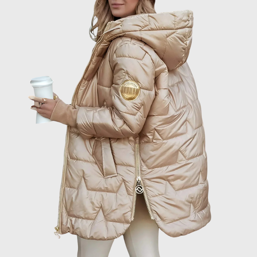 Giacca parka con maniche lunghe