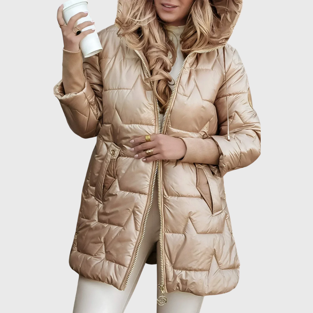 Giacca parka con maniche lunghe