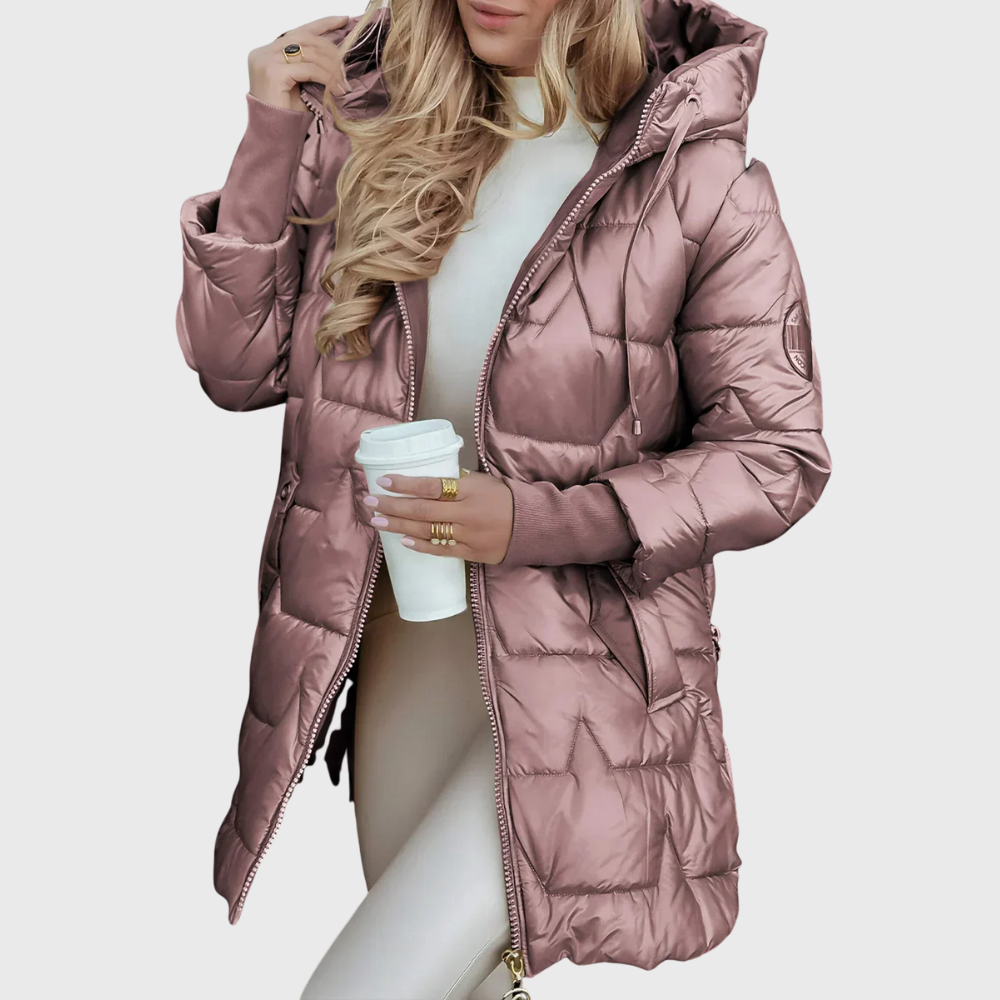 Giacca parka con maniche lunghe