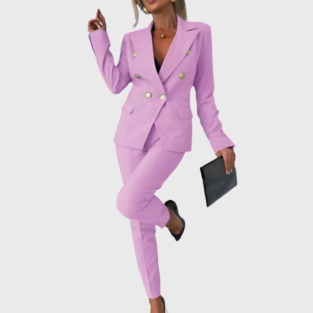 Elegante completo da donna a due pezzi