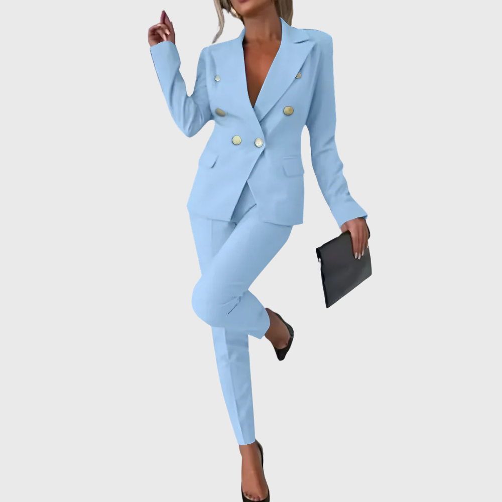 Elegante completo da donna a due pezzi