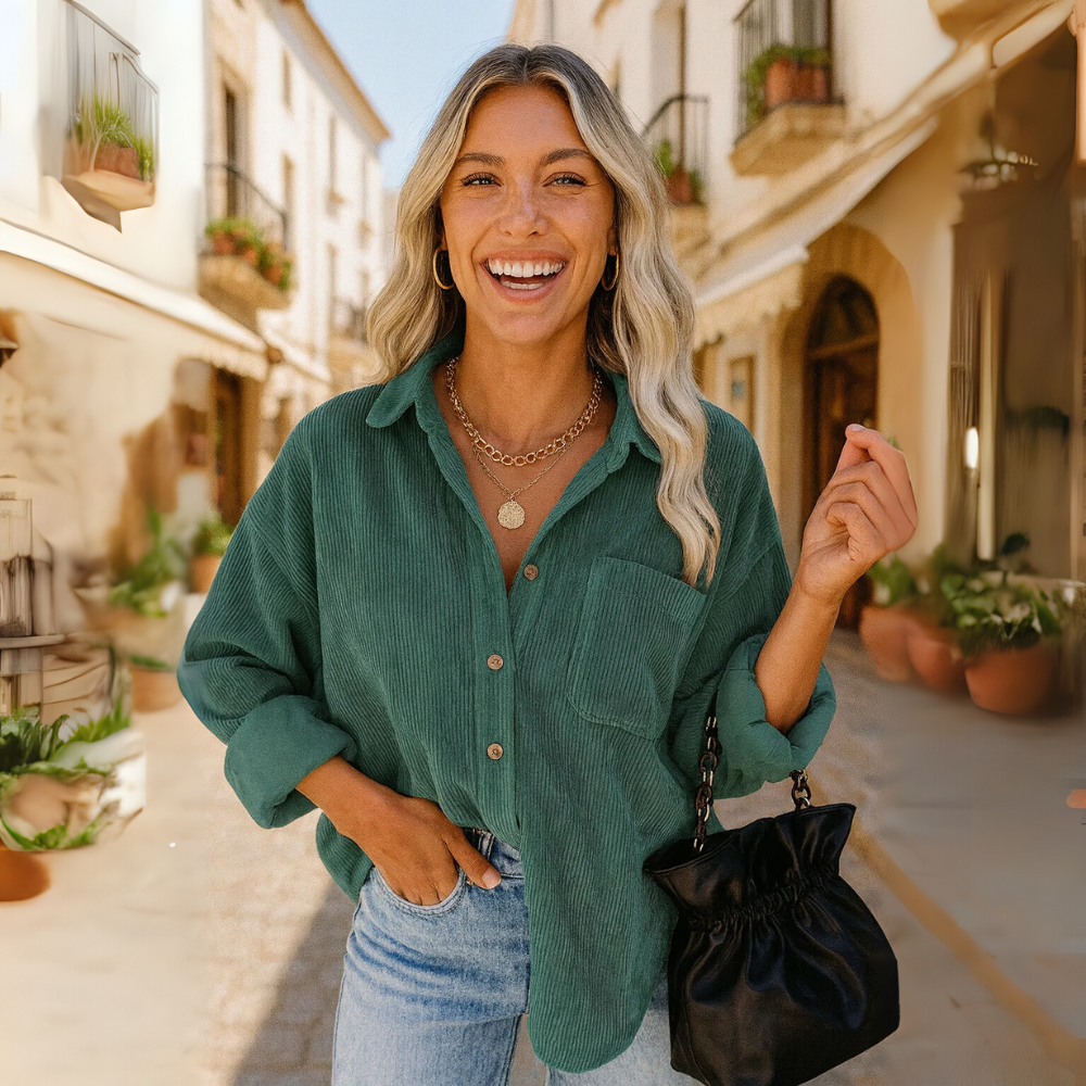 Camicia oversize autunnale