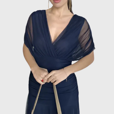 Abito midi in tulle