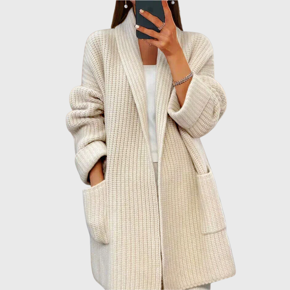 Maglione in maglia con tasche