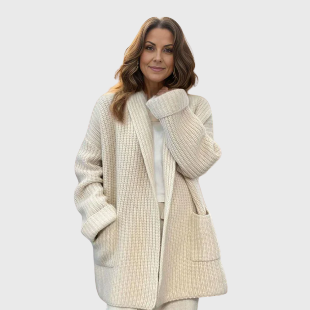 Maglione in maglia con tasche