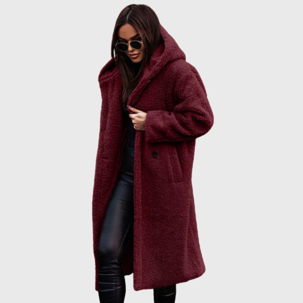 Cappotto di lana caldo e accogliente