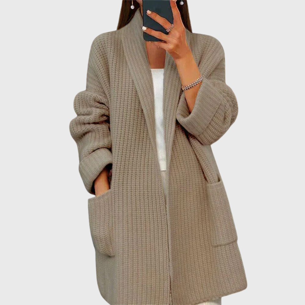 Maglione in maglia con tasche