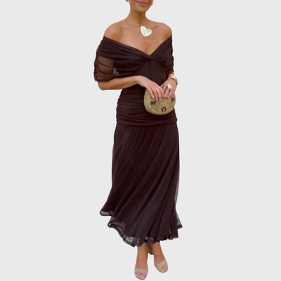 Abito midi in tulle