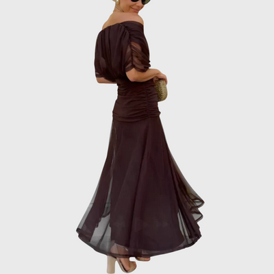 Abito midi in tulle
