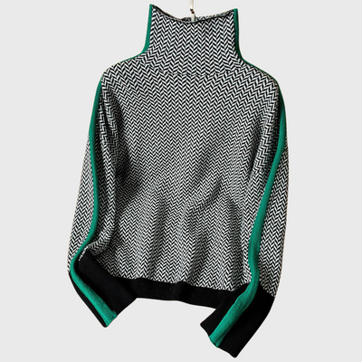 Maglione con collo alto