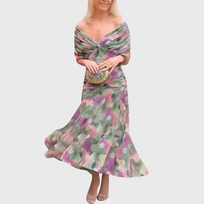 Abito midi in tulle