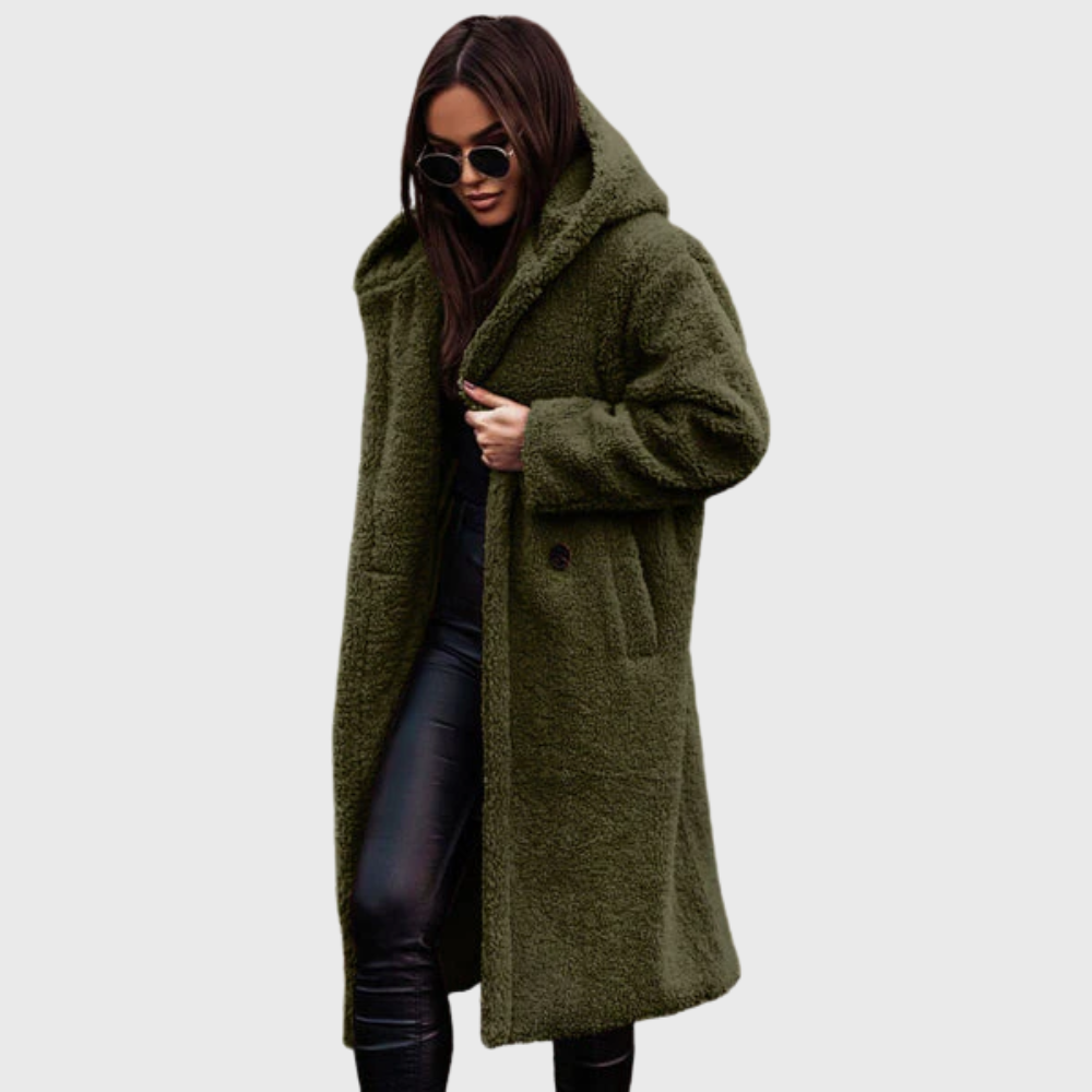 Cappotto di lana caldo e accogliente