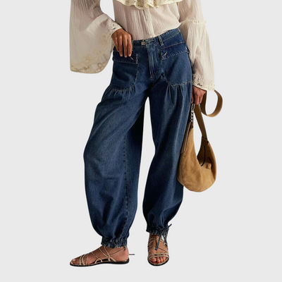 Jeans chic dallo stile boho