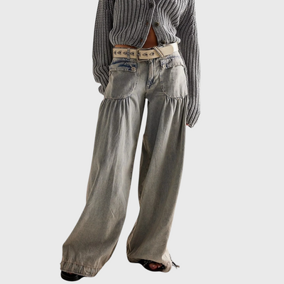 Jeans chic dallo stile boho