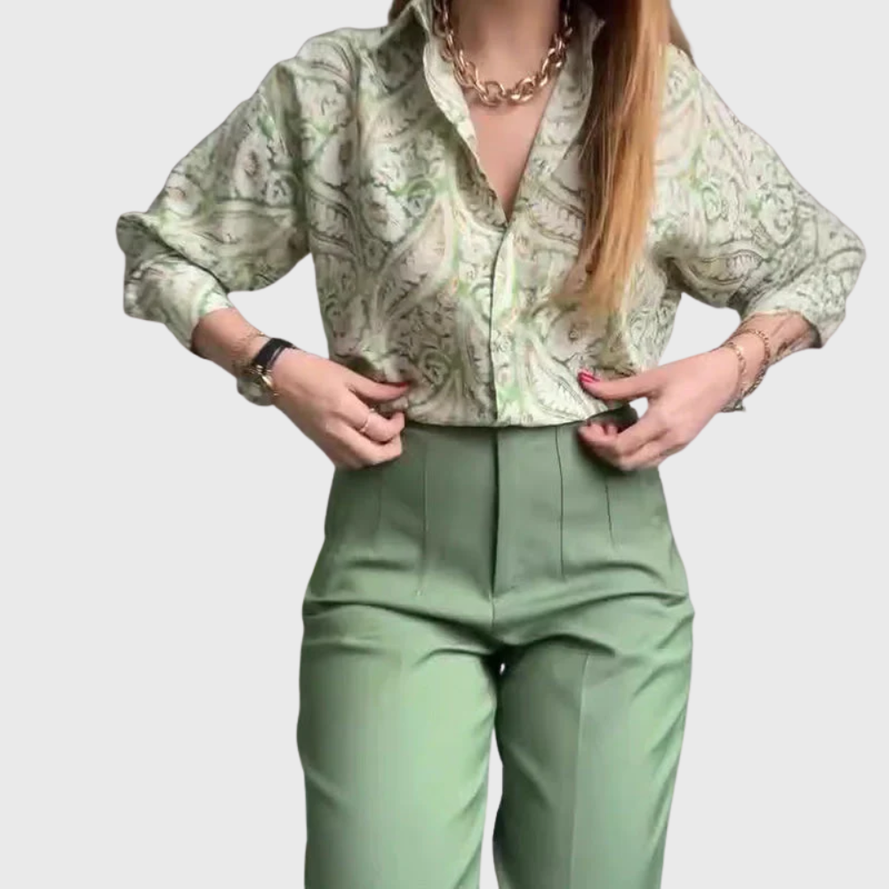 Camicia E Pantaloni casuale Stampati