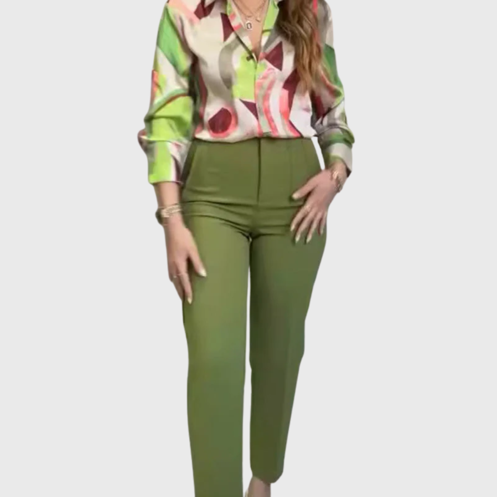 Camicia E Pantaloni casuale Stampati
