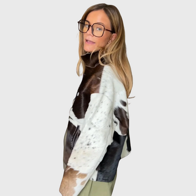 Giacca con maniche lunghe e stampa