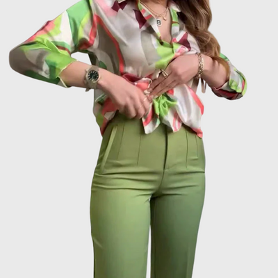 Camicia E Pantaloni casuale Stampati