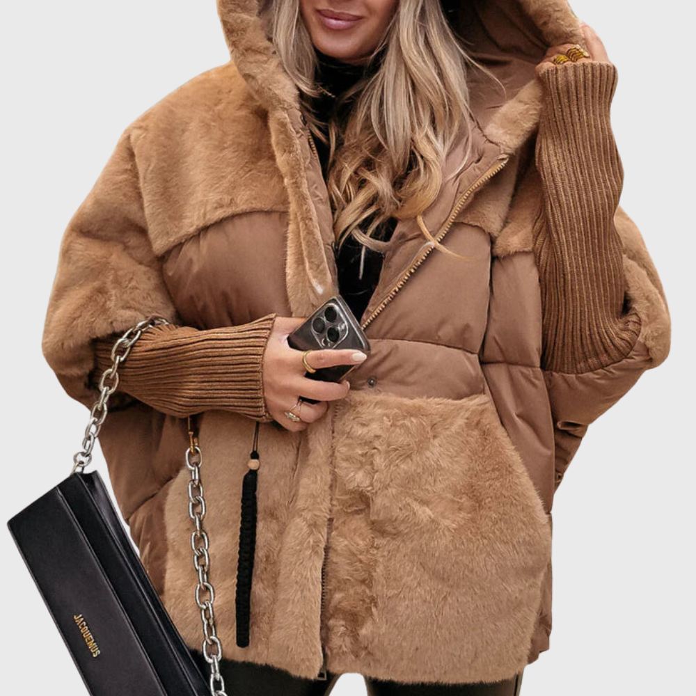 Elegante giacca invernale trapuntata