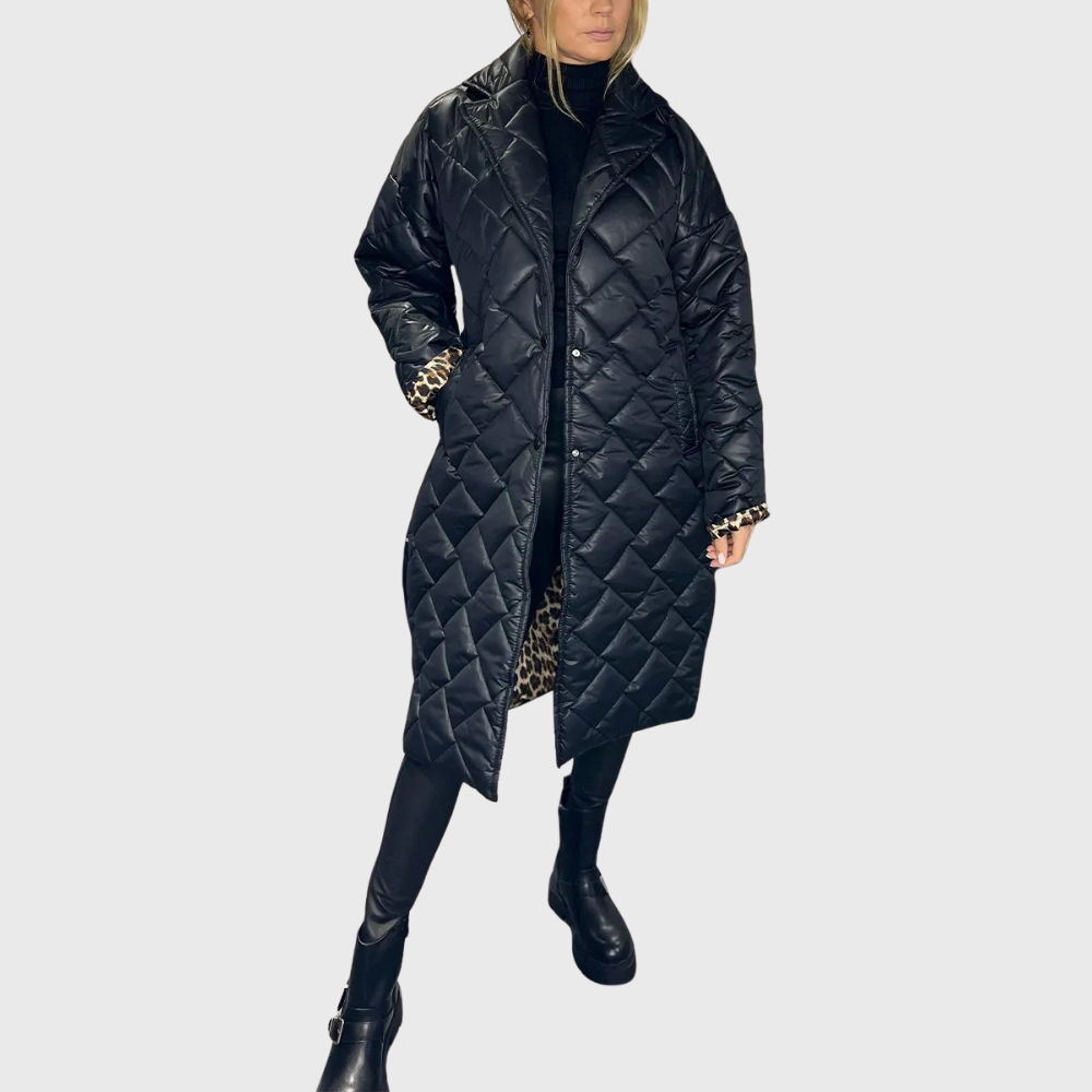 Cappotto trapuntato reversibile