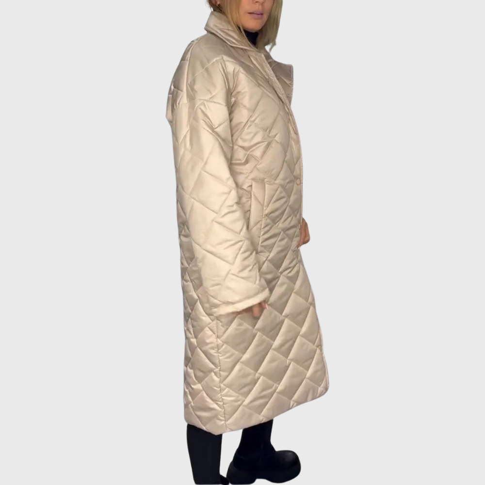 Cappotto trapuntato reversibile
