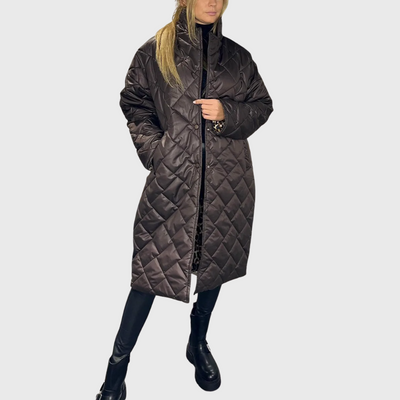 Cappotto trapuntato reversibile
