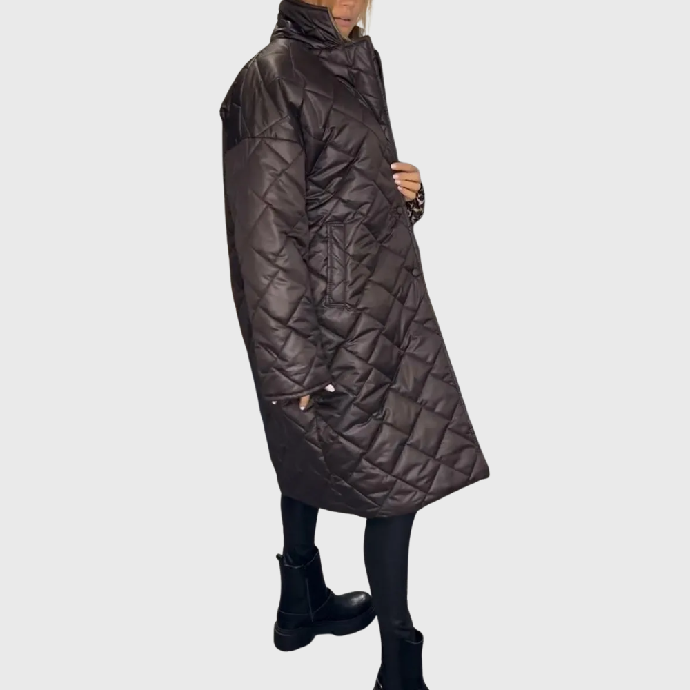Cappotto trapuntato reversibile