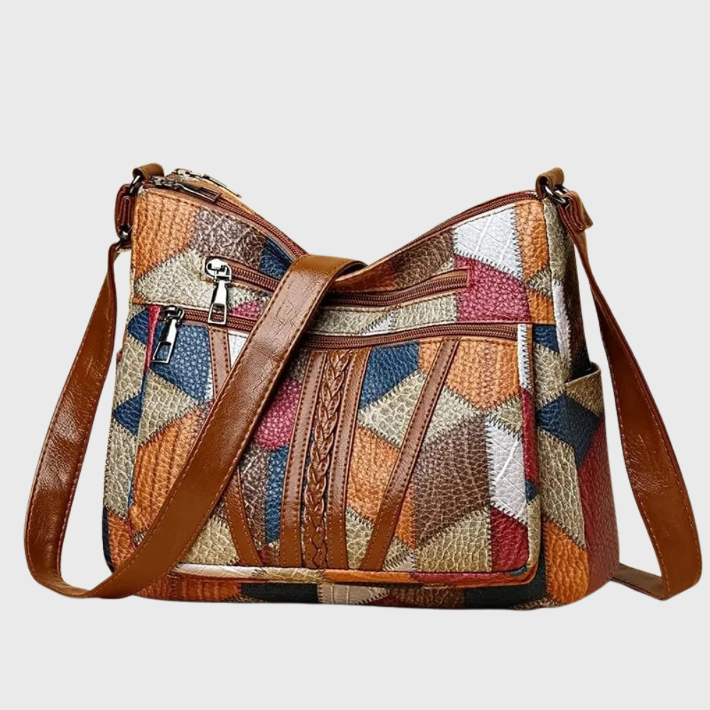 Borsa In Pelle Mosaico