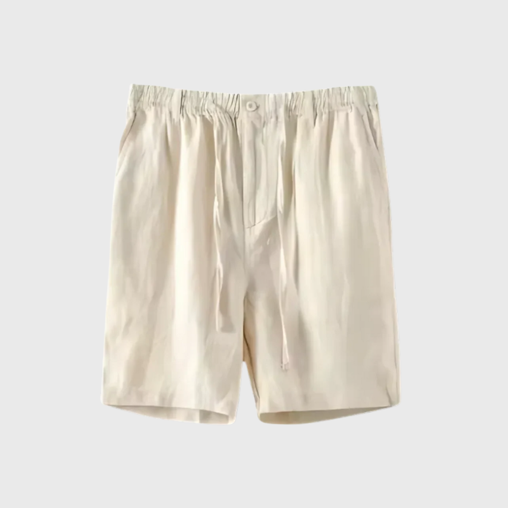 Pantaloni corti in lino