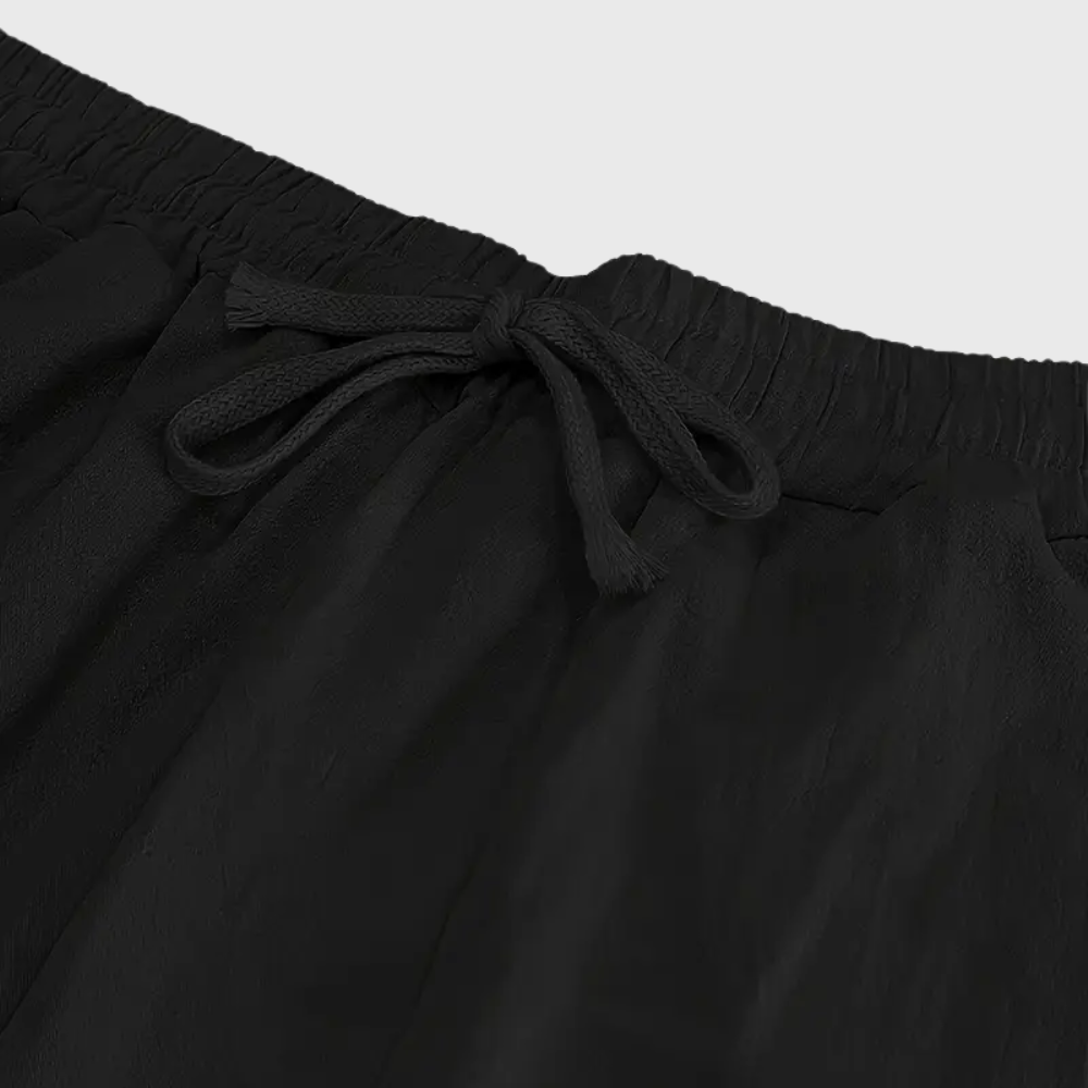 Pantaloni Traspiranti In Cotone Con Tasche