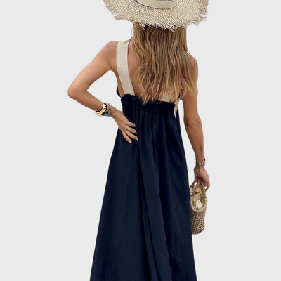 Elegante abito senza schienale