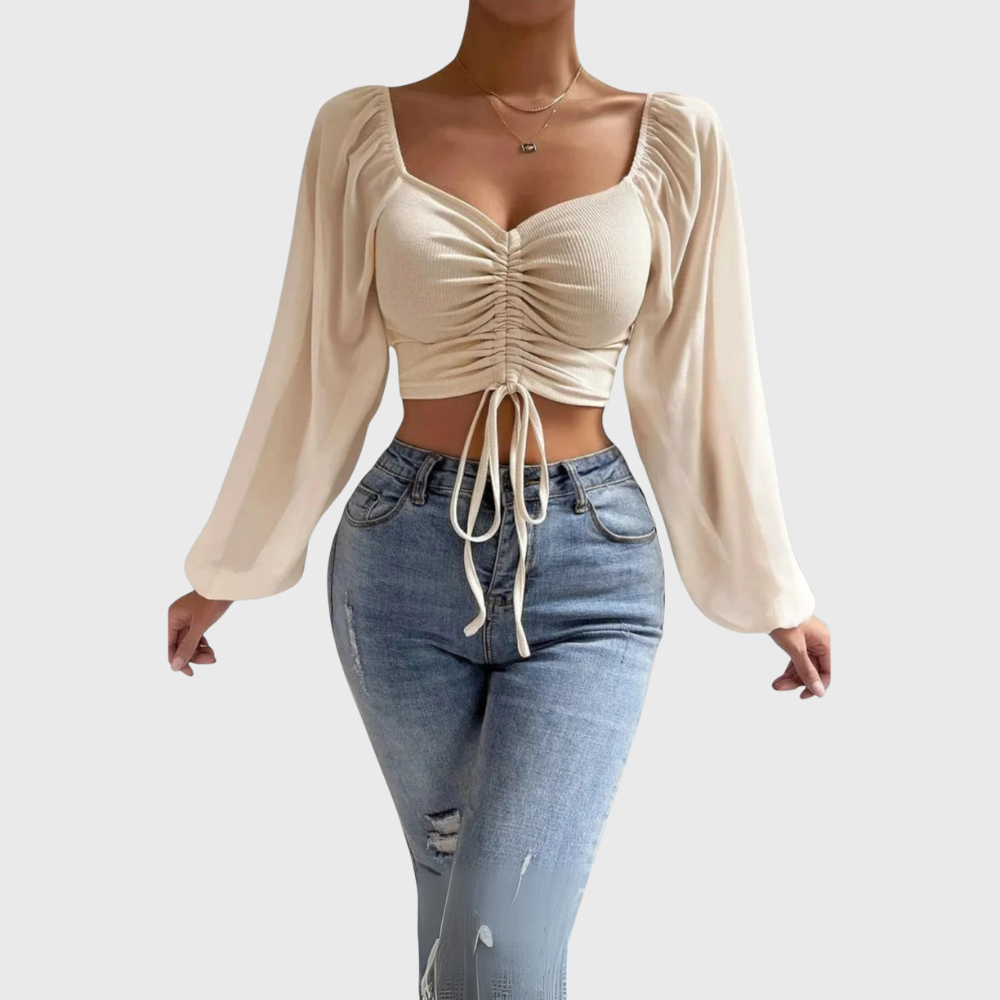 Jacqueline - Blusa da sera versatile