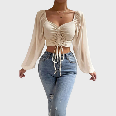 Jacqueline - Blusa da sera versatile