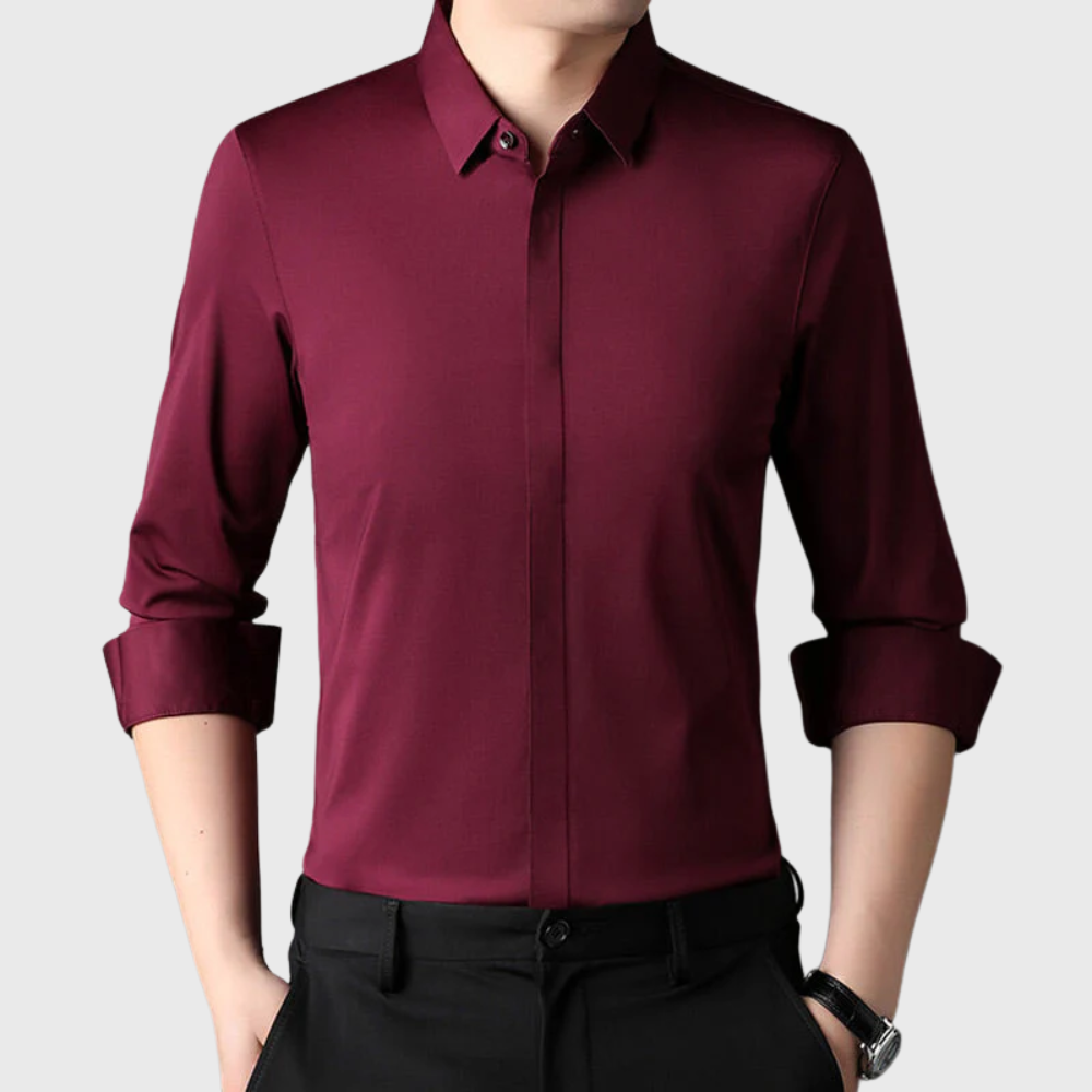 Camicia Elasticizzata Antipiega