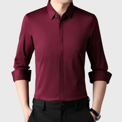 Camicia Elasticizzata Antipiega