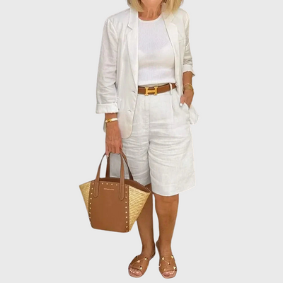 Completo Casuale Con Blazer e Pantaloncini