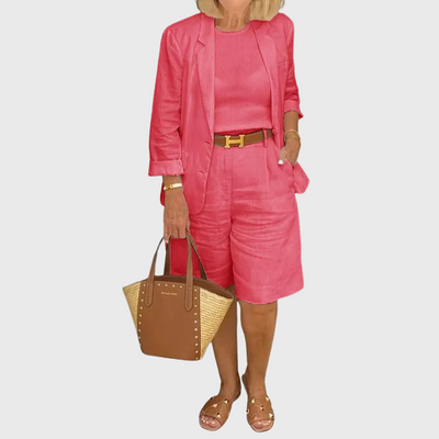 Completo Casuale Con Blazer e Pantaloncini