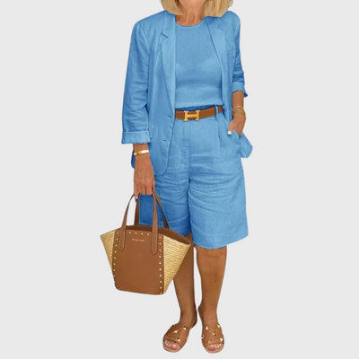 Completo Casuale Con Blazer e Pantaloncini