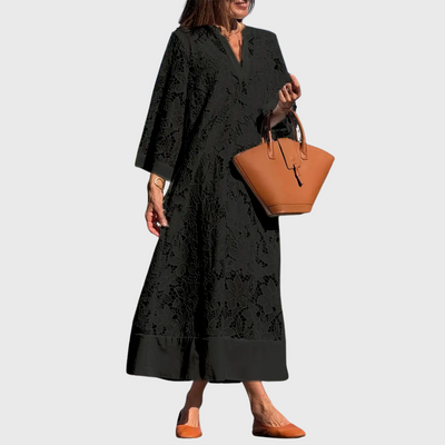 Elegante abito estivo in cotone