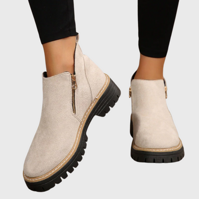 Stivaletto Con Zip Laterale