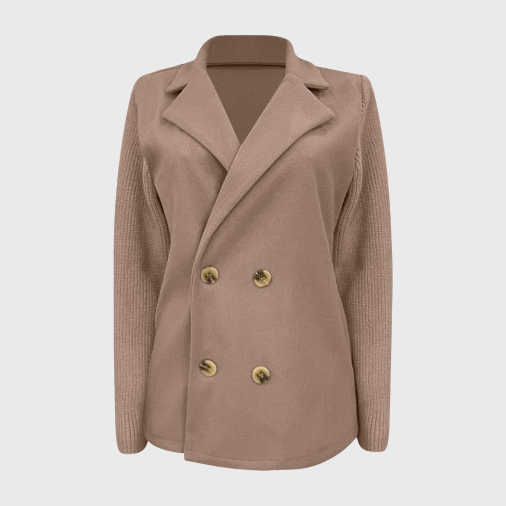 Giacca elegante casual con bottoni sul bavero
