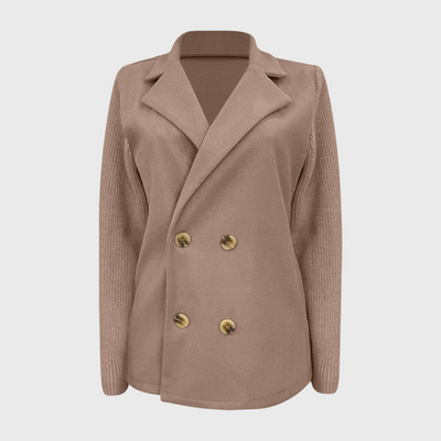 Giacca elegante casual con bottoni sul bavero