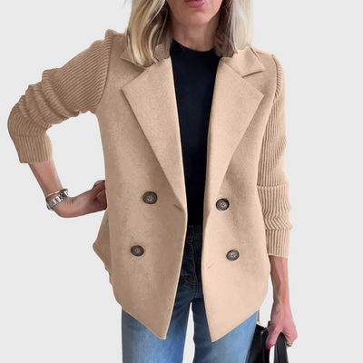 Giacca elegante casual con bottoni sul bavero