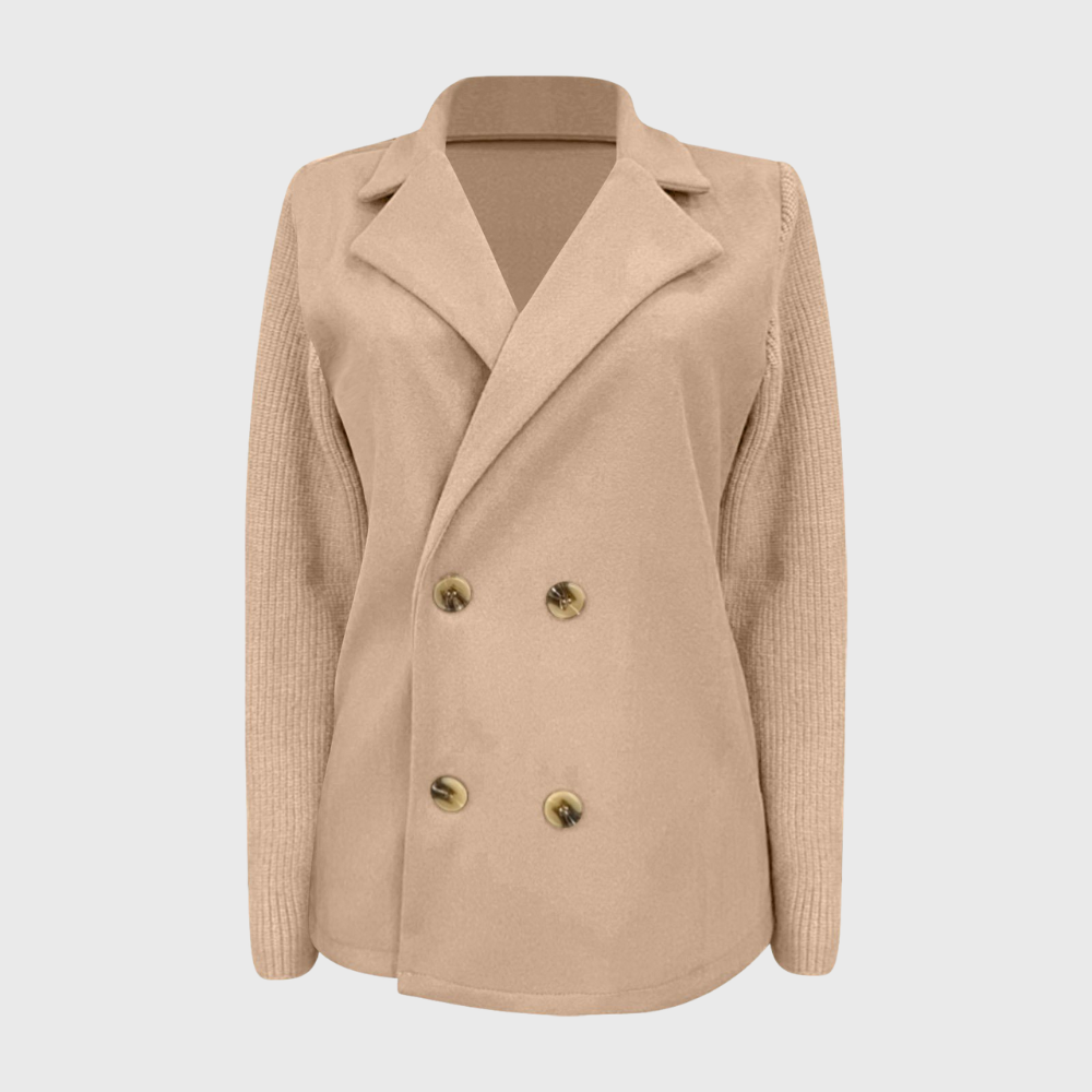 Giacca elegante casual con bottoni sul bavero