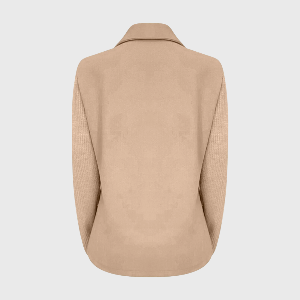 Giacca elegante casual con bottoni sul bavero