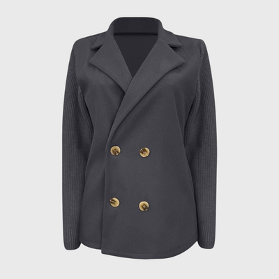 Giacca elegante casual con bottoni sul bavero