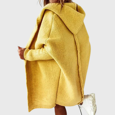 Cardigan con cappuccio
