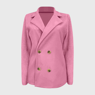 Giacca elegante casual con bottoni sul bavero