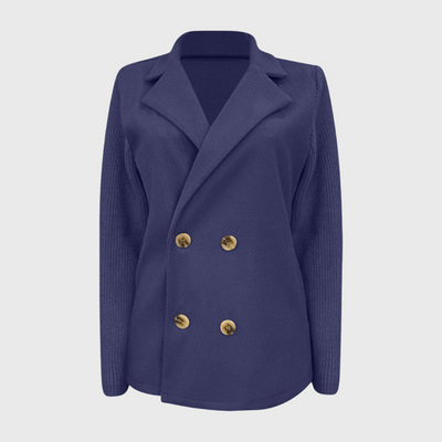 Giacca elegante casual con bottoni sul bavero