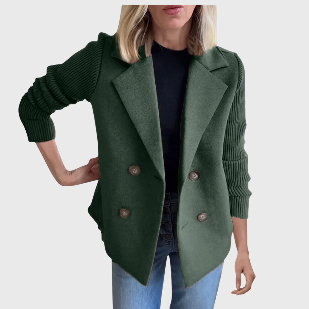 Giacca elegante casual con bottoni sul bavero